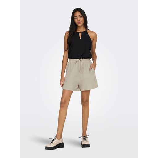 ONLY Thyra Shorts, Oxford Tan, XS