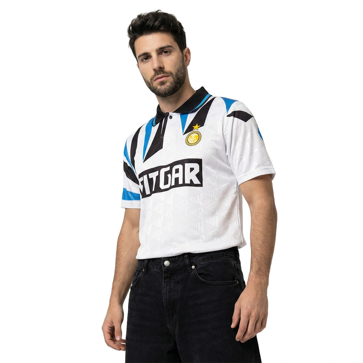 T-Shirt COPA Fc Internazionale 1991 - 92 Away Retro