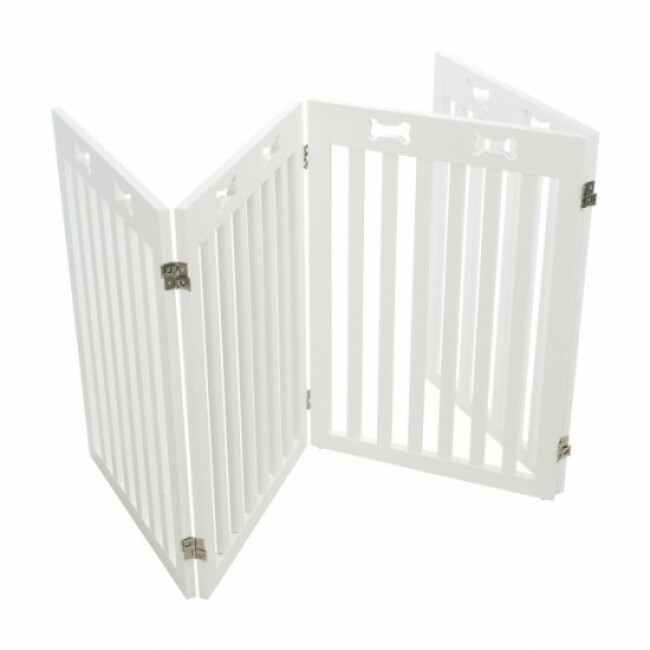 Barrière pliable et réglable pour chien Trixie