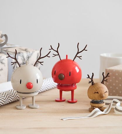 Hoptimist Small Reindeer BimBlå - 9 cm - Eg