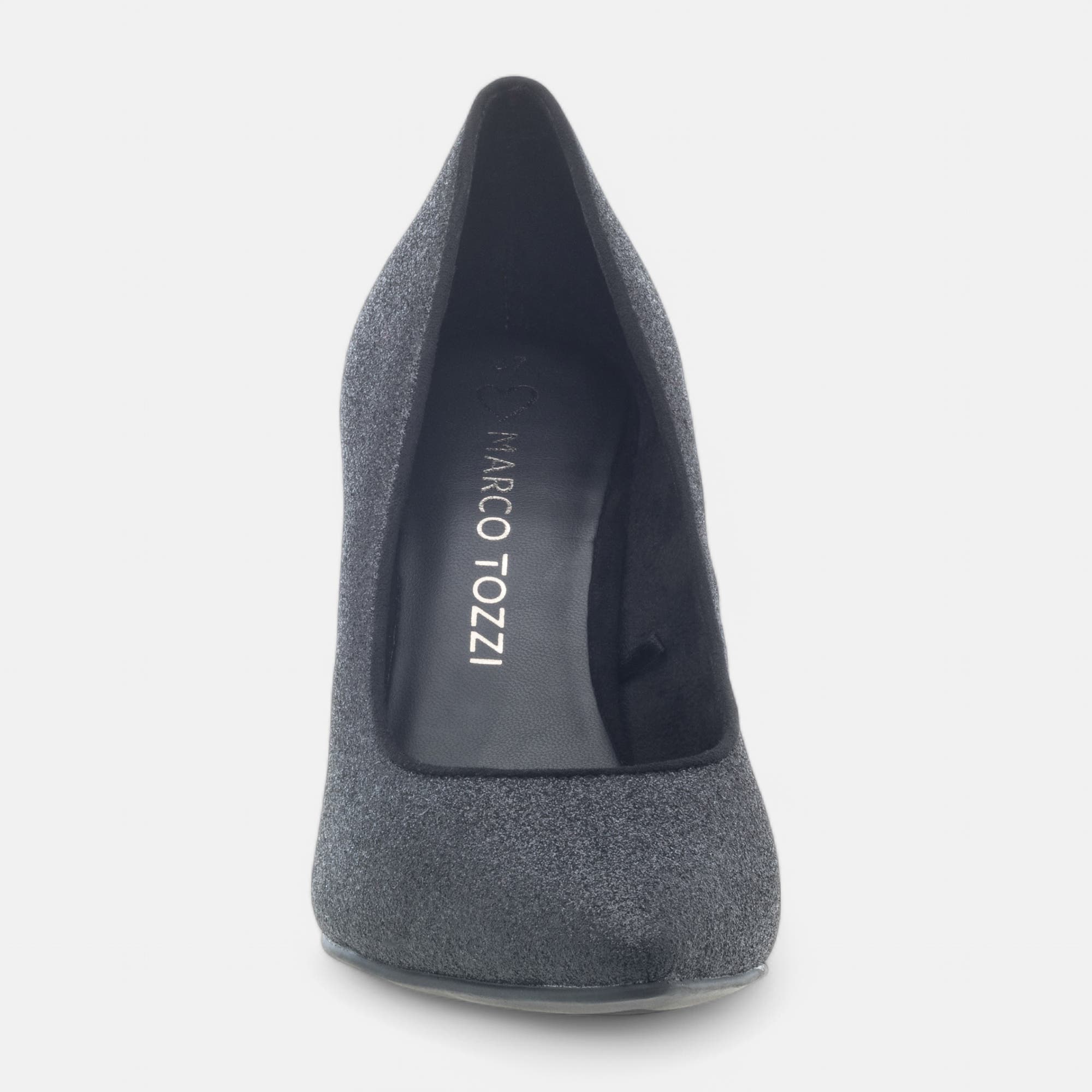 Escarpins à talon Femme noir glitter