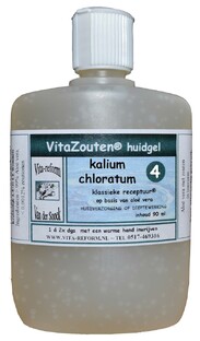 Vita Reform Van der Snoek VitaZouten Huidgel Nr. 4 Kalium Chloratum Muriaticum 90ML