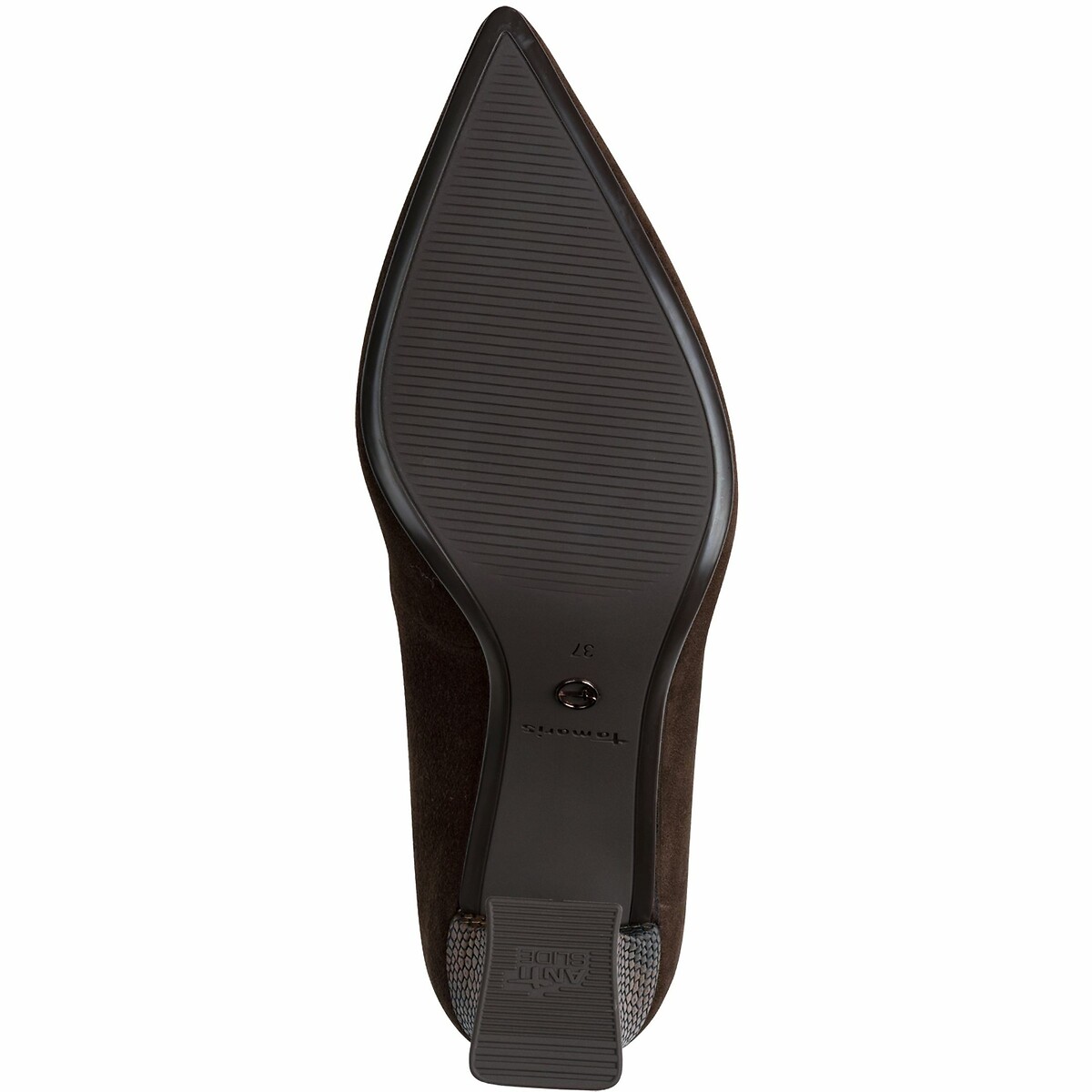 TAMARIS<br>Sapatos de couro de bico fino