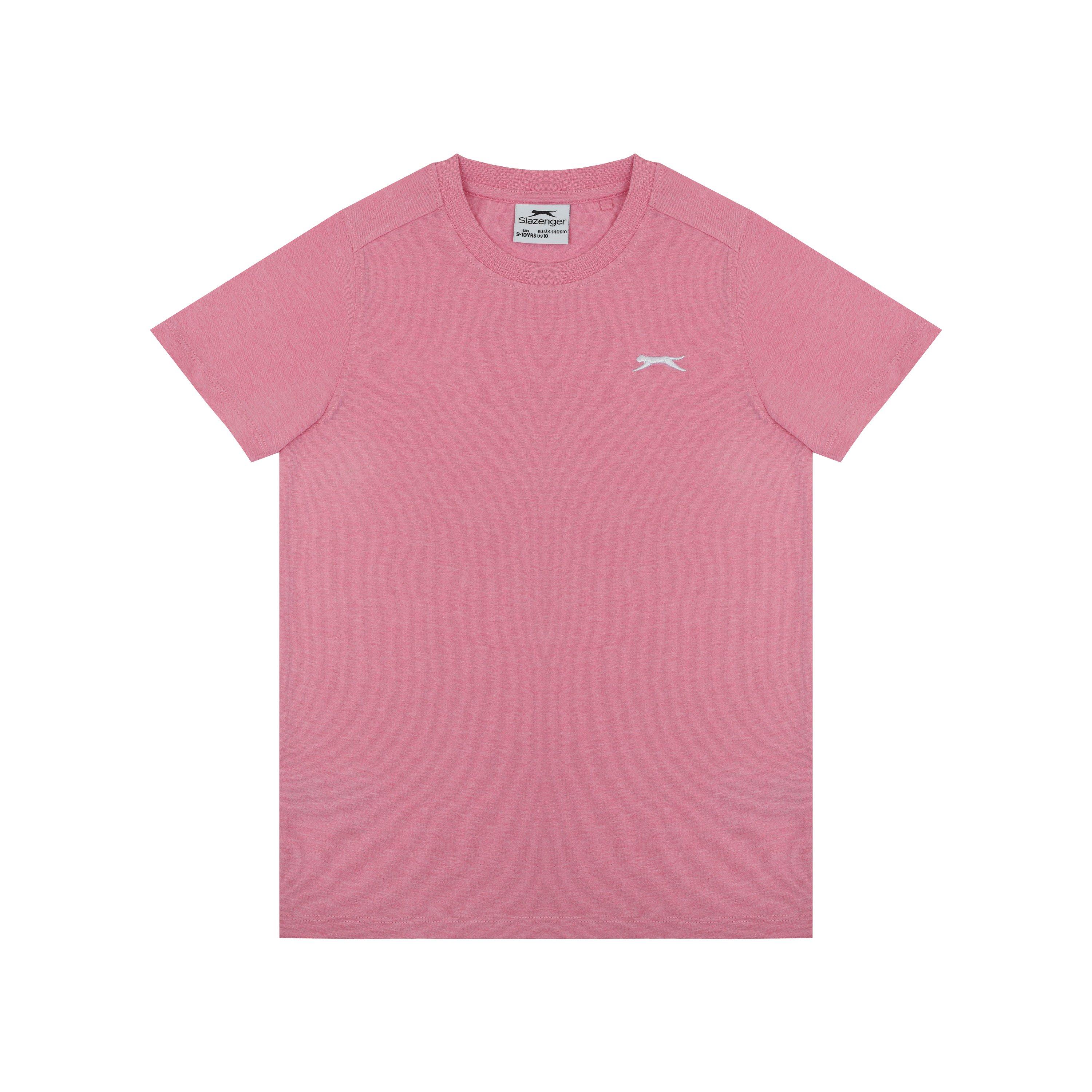 Slazenger Junior Boys Plain Tee shirt