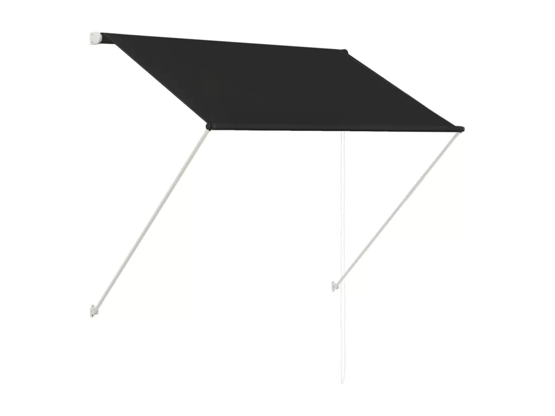 Auvent rétractable 150x150 cm Anthracite
