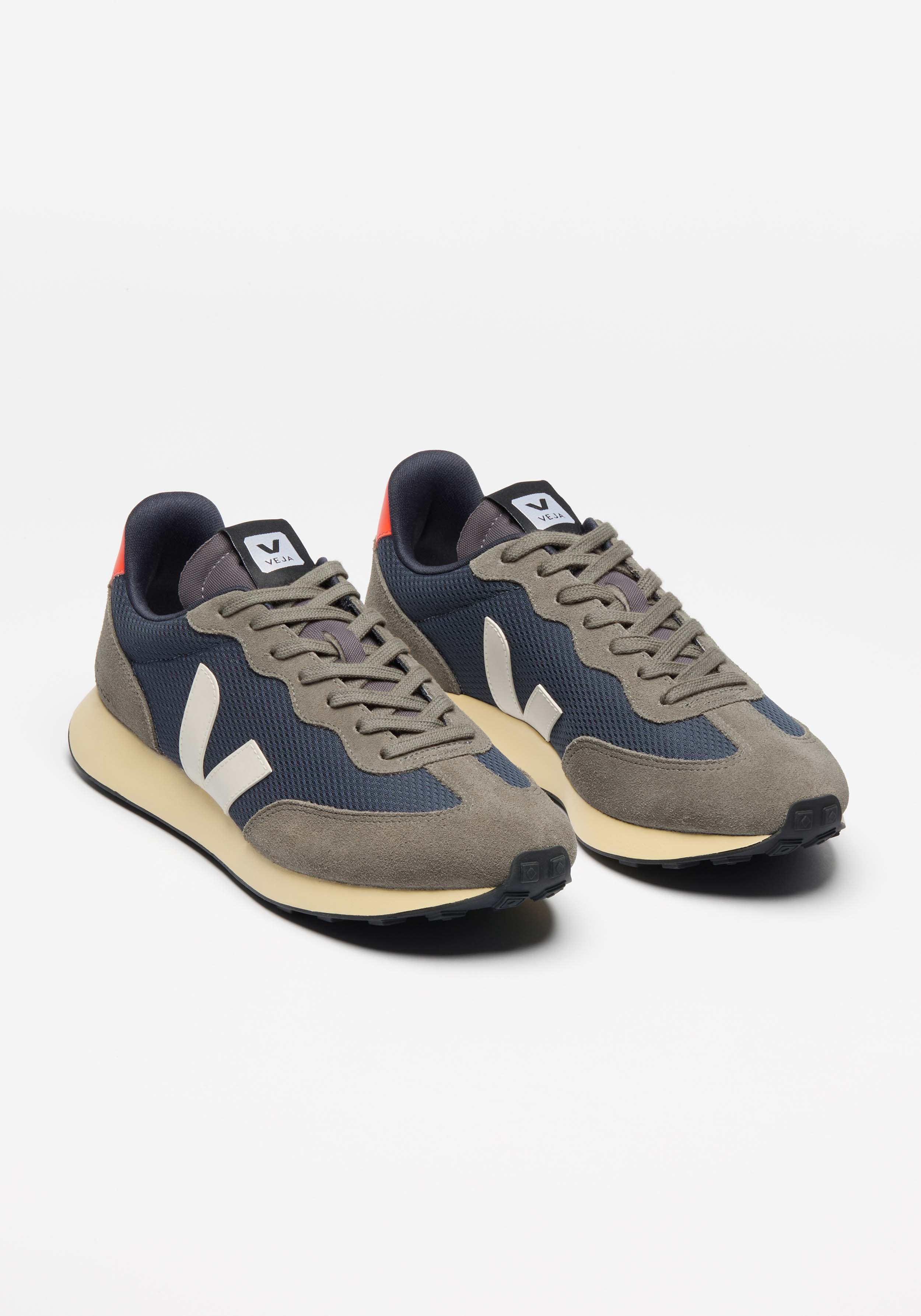 Veja Sneaker Rio Branco II Alveomesh Nautico Pierre Orange Fluo
