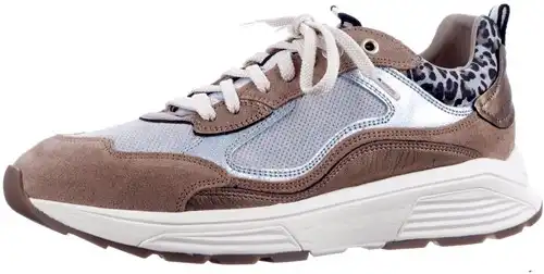 Xsensible lichtblauw combi Milau 33004.4.206 - maat 39 veterschoen lichtblauw combi - maat 39 Calandschoen