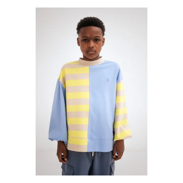 Repose AMS Sweat Coton Bio Boxy | Bleu ciel