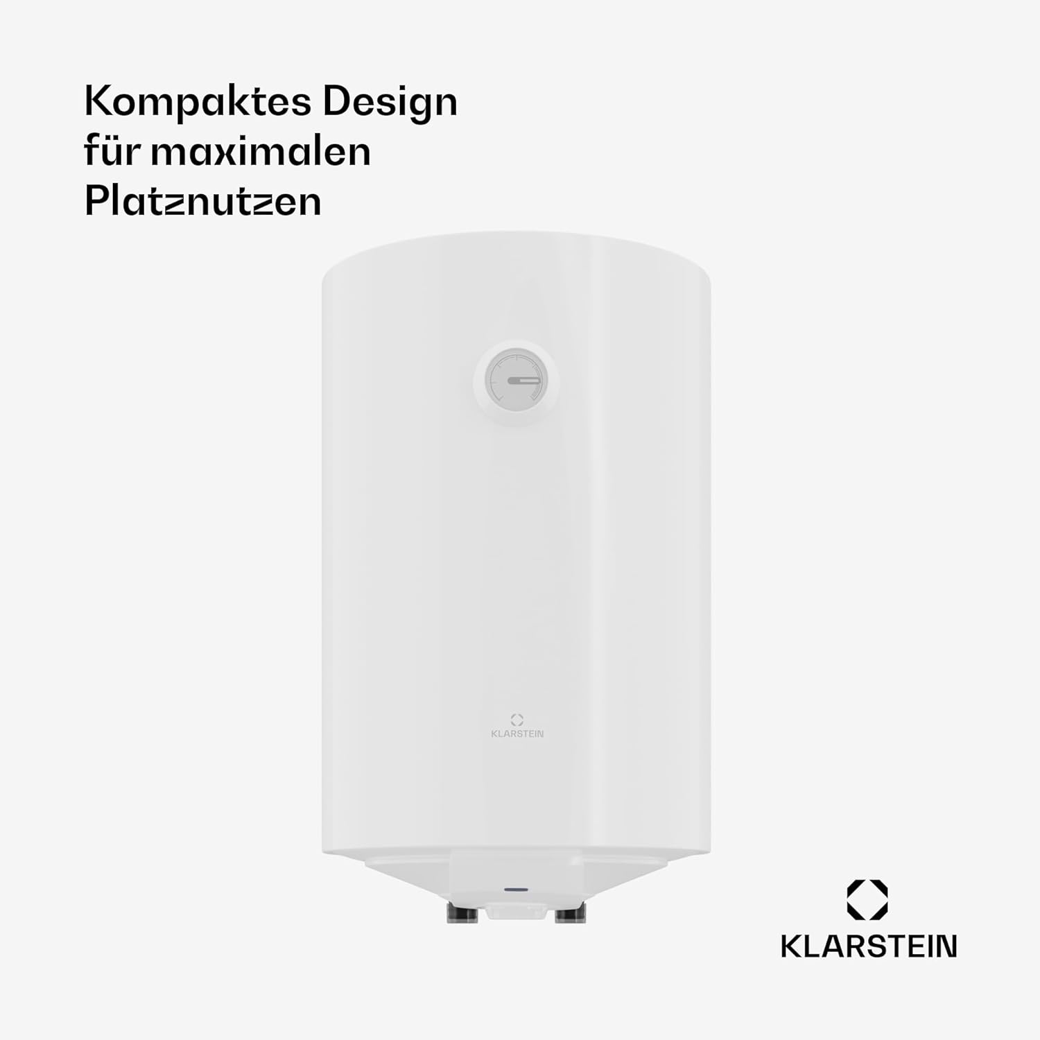 Klarstein Untertisch Durchlauferhitzer für Küche, Dusche & Badezimmer, 30L Elektrische Wasser-Durchlauferhitzer mit 1500W zur Wandmontage, Elektrischer Durchlauferhitzer Untertischgerät für Spüle