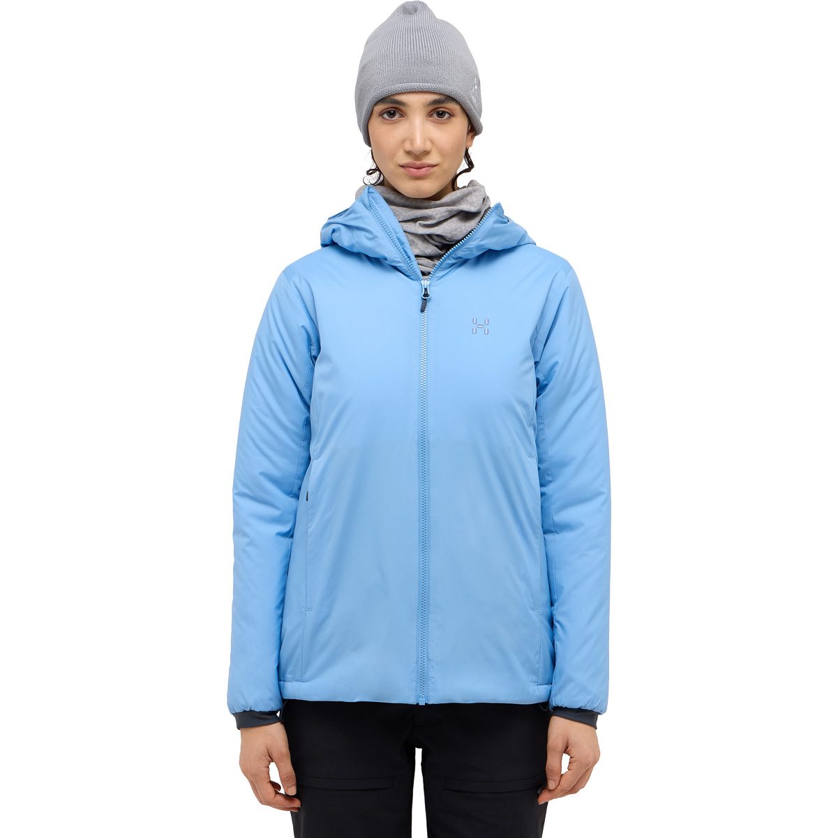 Haglöfs Mimic Alert Hood Isolationsjacke Damen sky blue