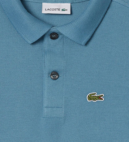 Lacoste Polo - Piqué - Kalkstein m. Logo