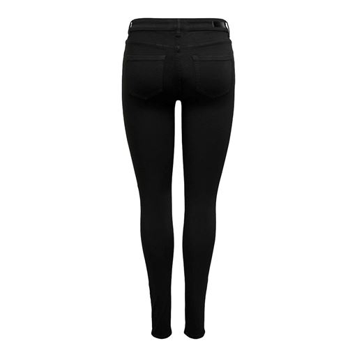 ONLY Blush Mid Skinny Jeans, Black Denim, M/L32