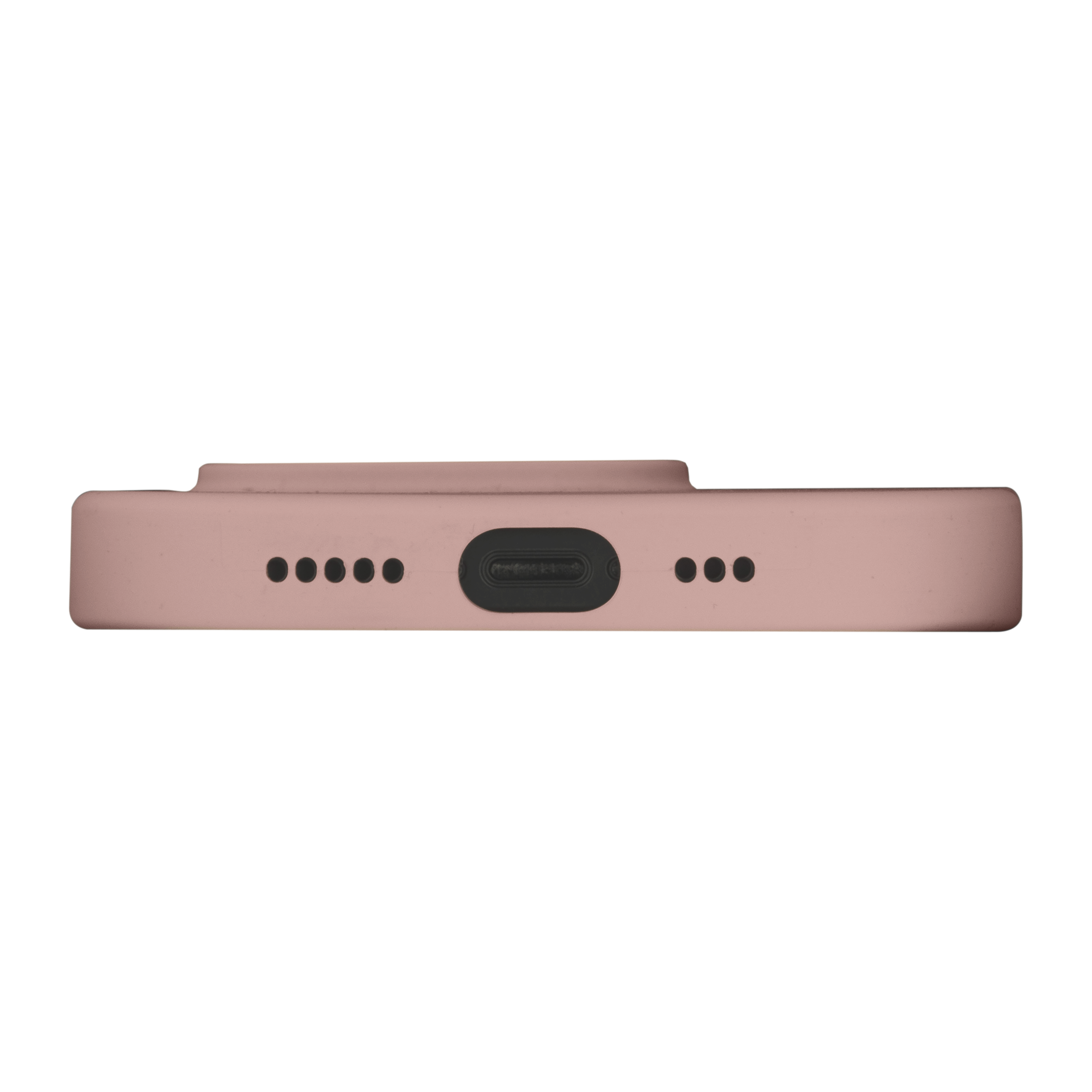 iPhone 15 MagSafe Silikon Case Hülle Monaco Recycled (MO61PISA1833) - Pink Sand