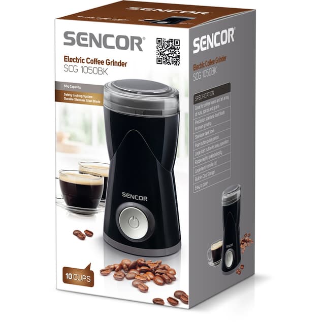 SENCOR Kaffekværn Sort
