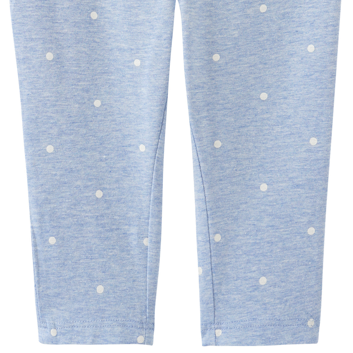 Topomini Baby Leggings mit Punkte-Allover hellblau
