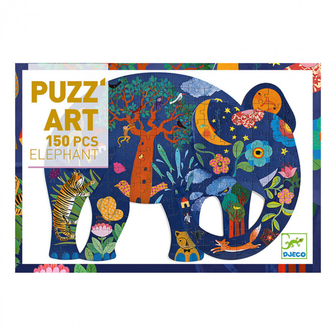Puzzle : 150 pièces - Eléphant
