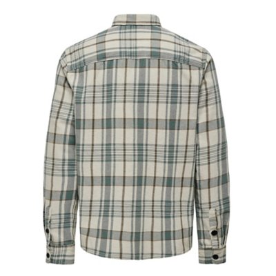 Chemise à manches longues homme Onsmilo Ovr Ctn Check Noos ONLY AND SONS