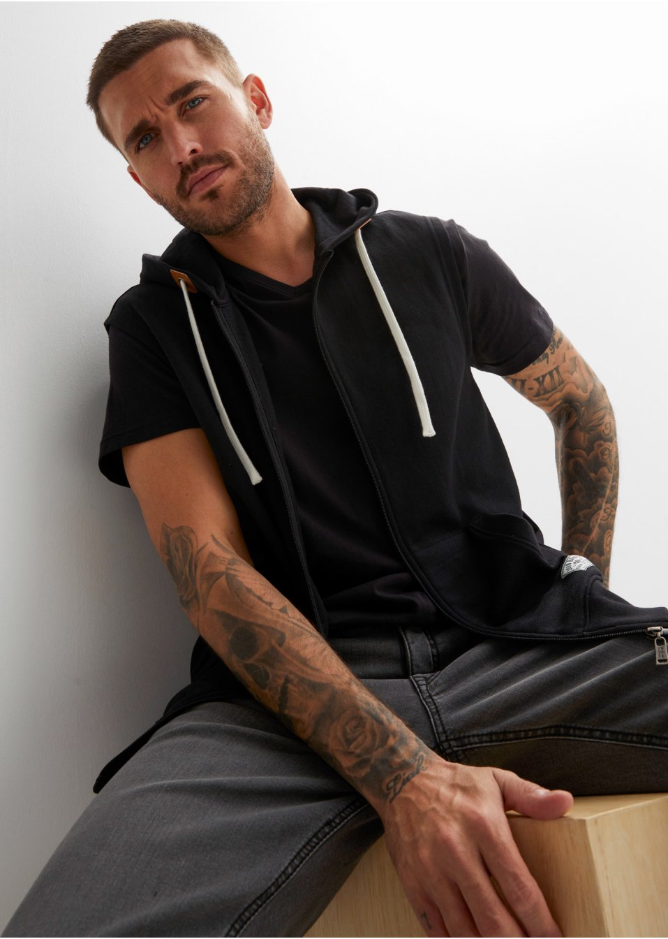 Gilet sweat sans manches