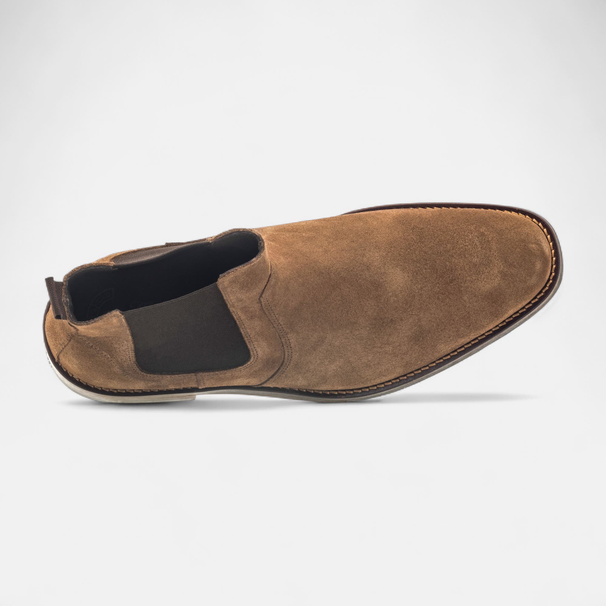Bottines habillées Homme en cuir cognac