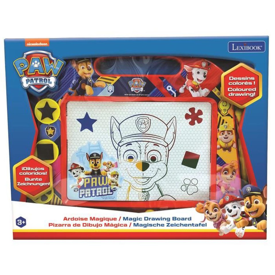 Lexibook - Paw Patrol - Magnetisk Flerfarvet Tegnebræt