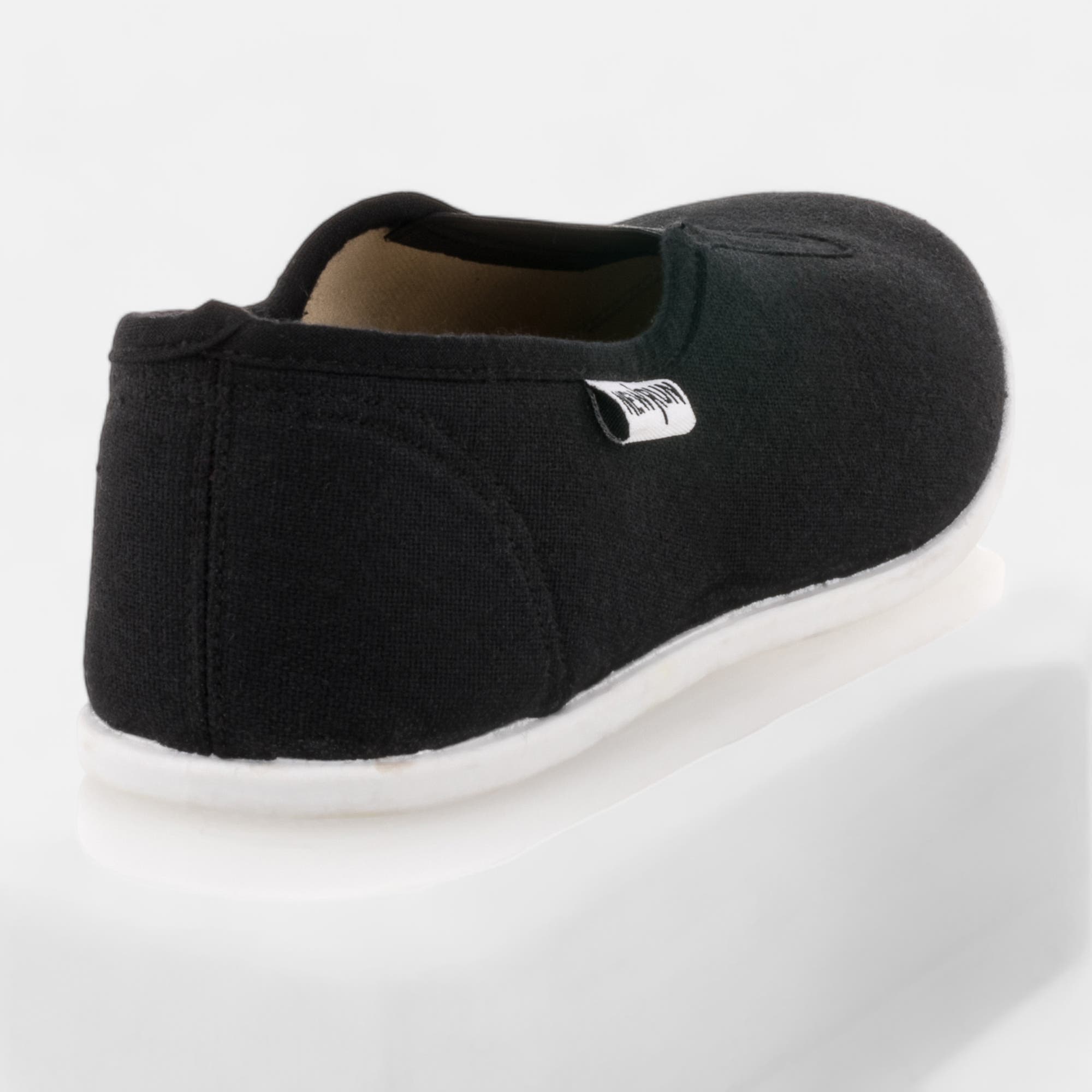 Baskets en toile Fille noir