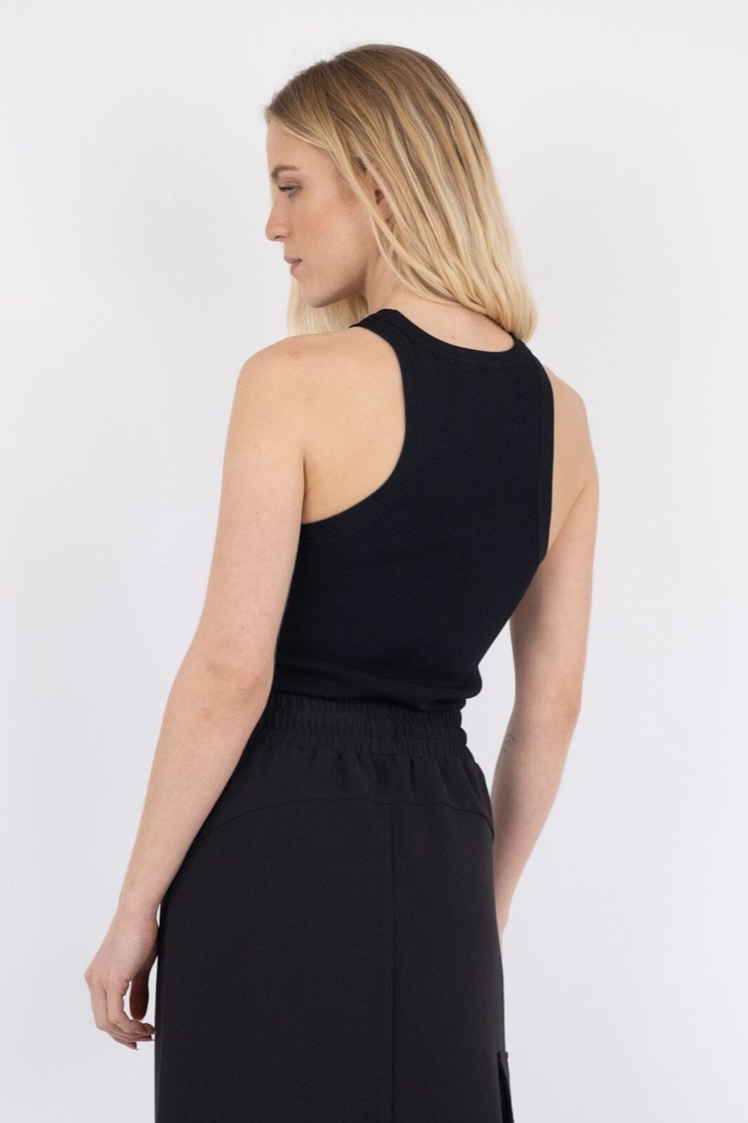 Neo Noir Willy Knitted Top black