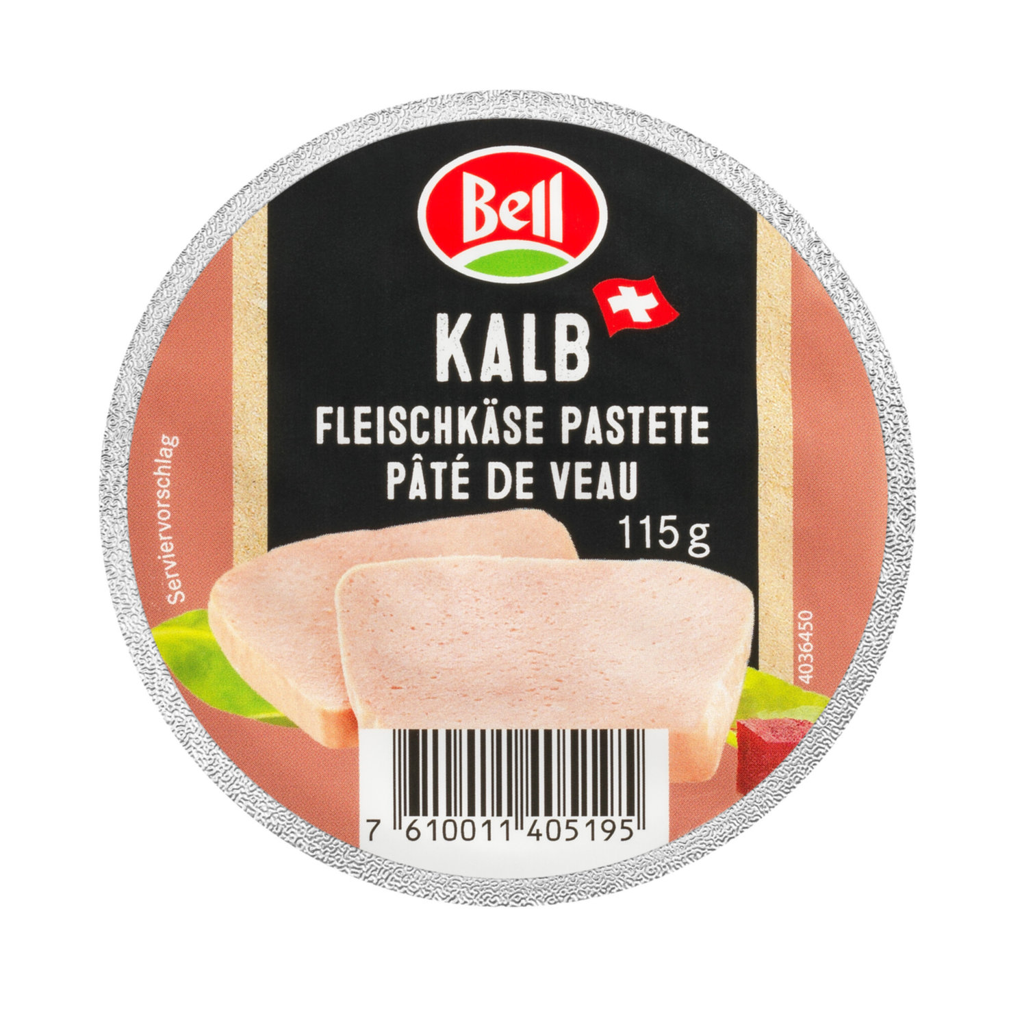 Bell Pastete mit Kalbfleisch