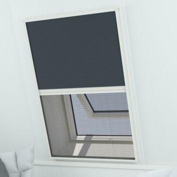 Livn duoplissé hor raam Excellent wit 78x160 cm