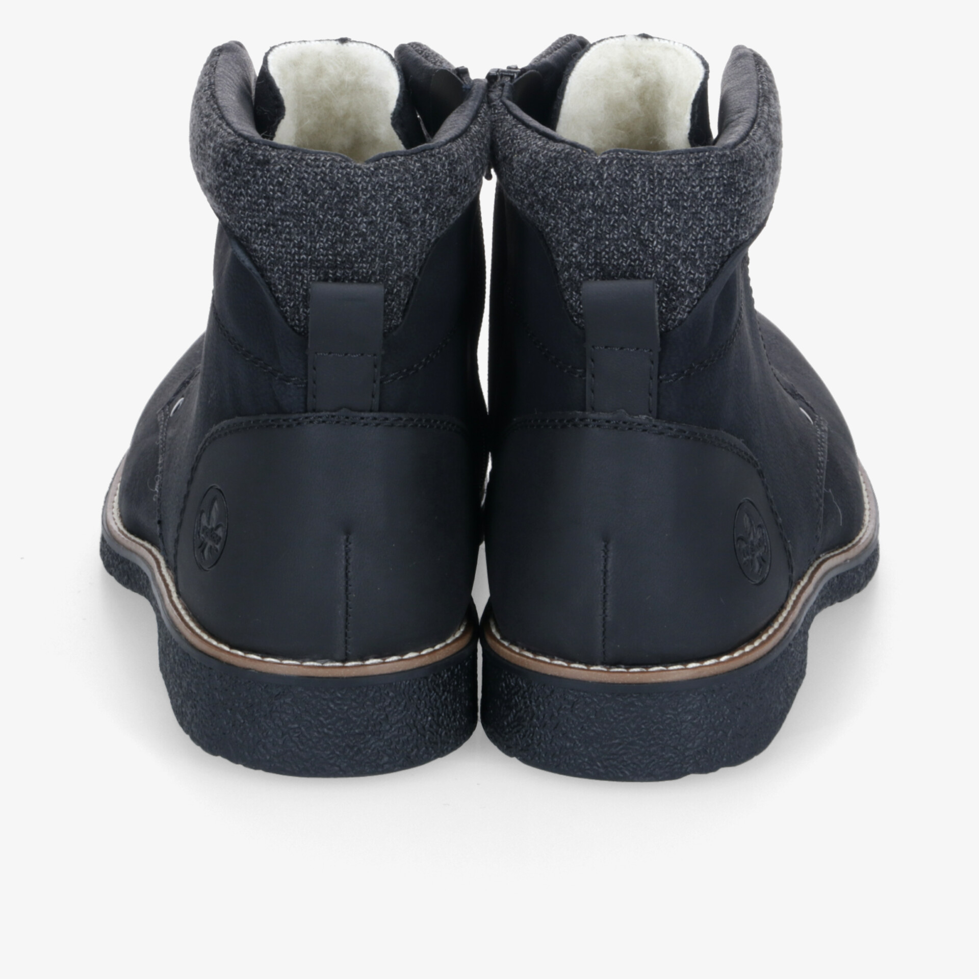 rieker Herren Stiefeletten schwarz