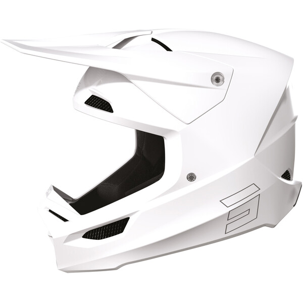 Shot - Casque Race Solid Blanc brillant