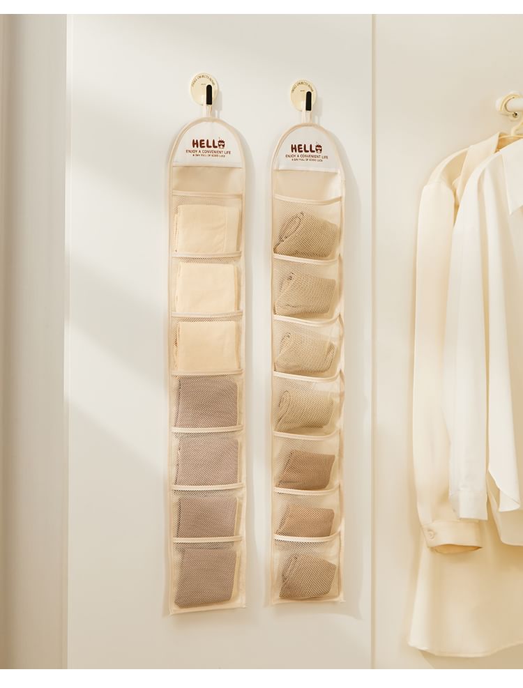 Home Flora - Hangende organizer van nylon met letters