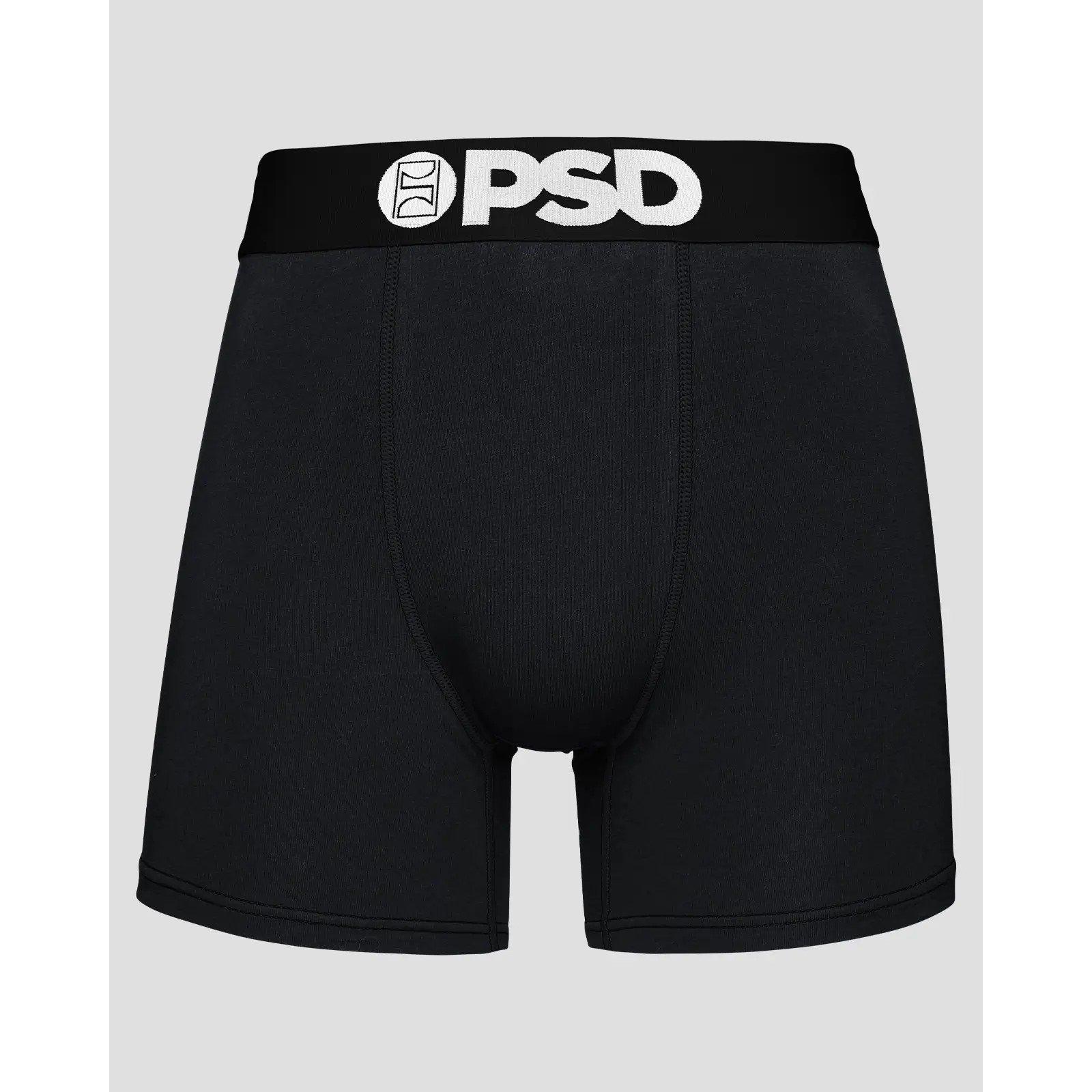 PSD Underwear Black Cotton 3 pack Boxer Brief 5