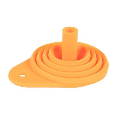 Entonnoir KOOROOM EN SILICONE Universel - Orange