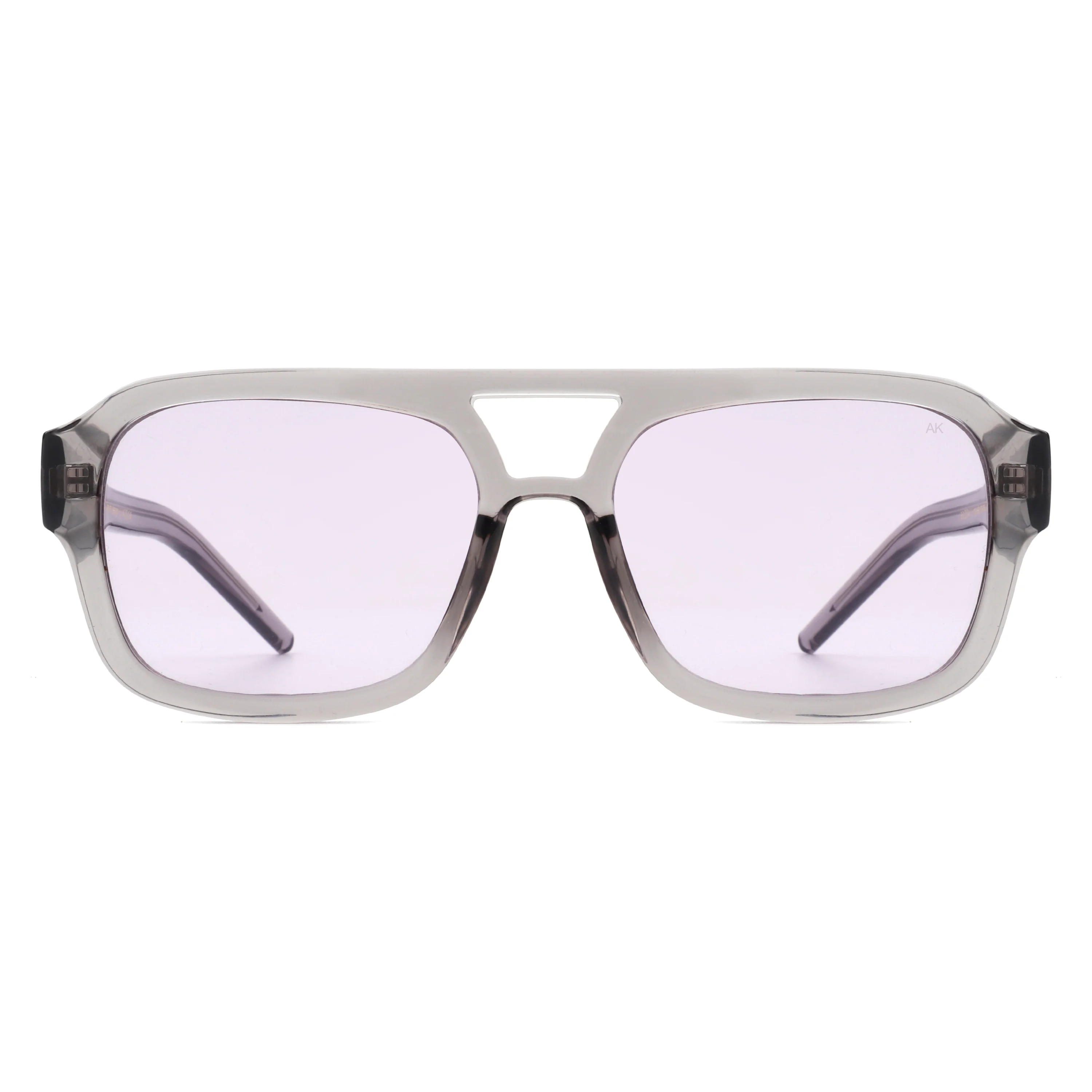 A. Kjærbede  Kaya solbrille - Grey Transparent
