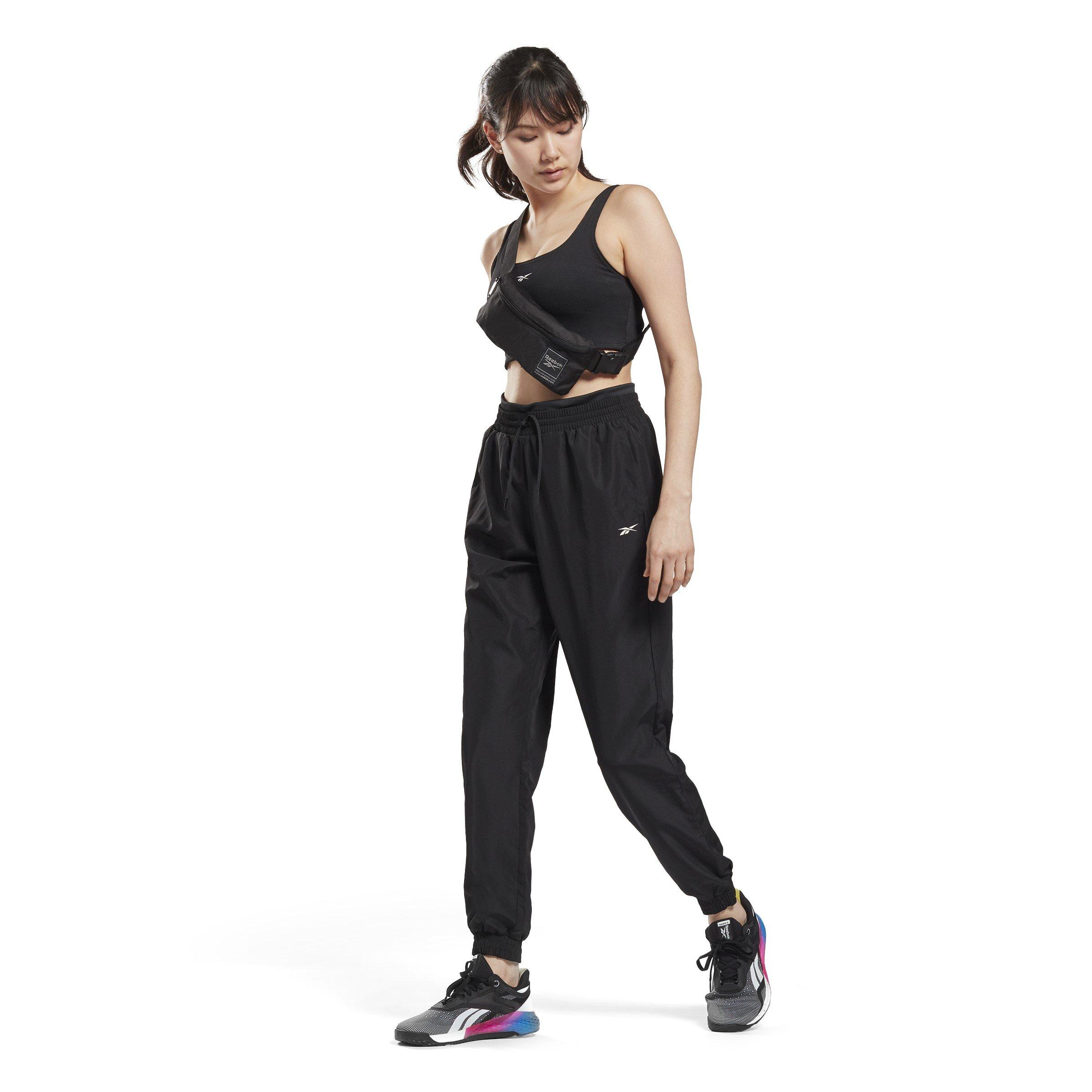 Reebok Workout Ready Woven Joggers Womens Tracksuit Bottom
