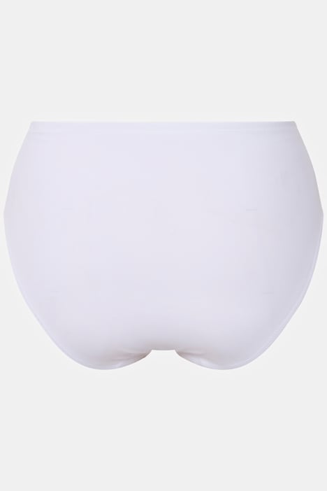 Bodyforming-Miederhose, Jacquard-Spitze, Midiform