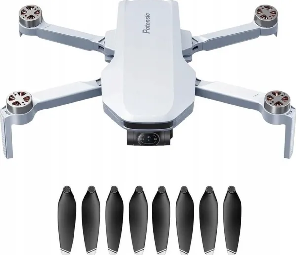 POTENSIC DRONE ATOM 3-AKSET GIMBAL 4K, 1 DRONE, UDEN BATTERI OG TILBEHØR