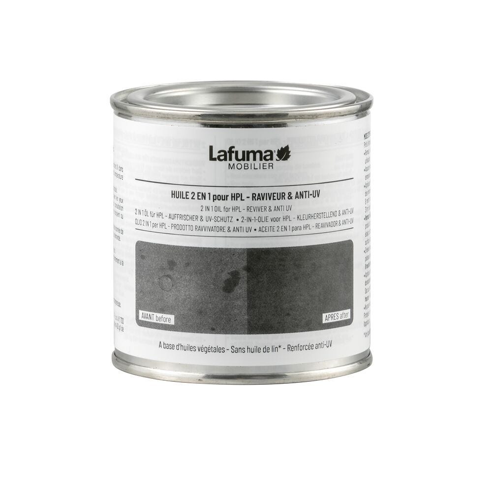 2 - in - 1 - Öl für HPL - Tischplatten Öl Neutrale Neutre