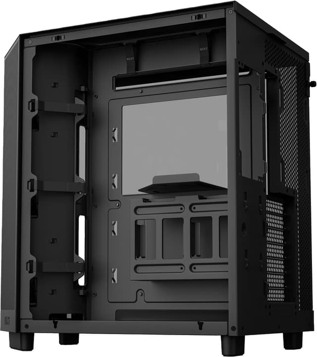 NZXT H6 Flow RGB 2024 PC-kabinet (sort)