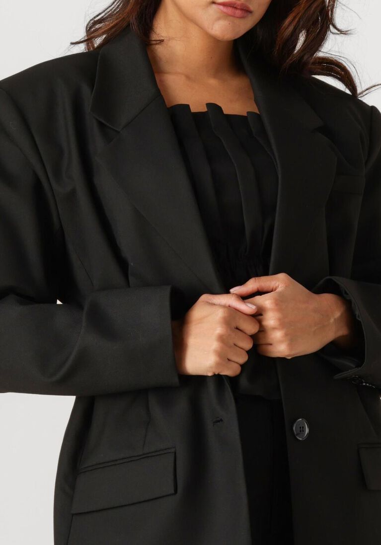 zwarte gestuz blazer gzpaula waist blazer