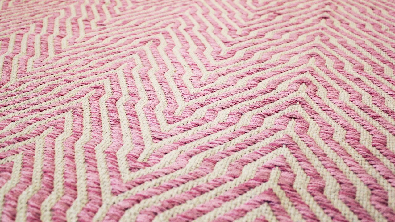 Vloerkleed 410 Roze Aperitif
