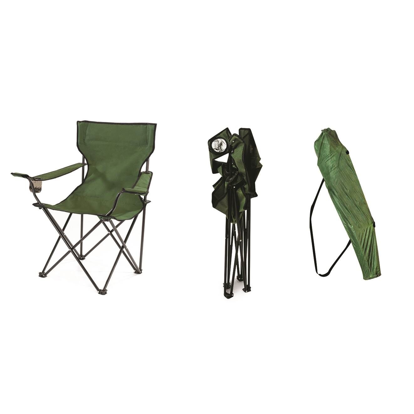Sourcidys Fauteuil Camping vert