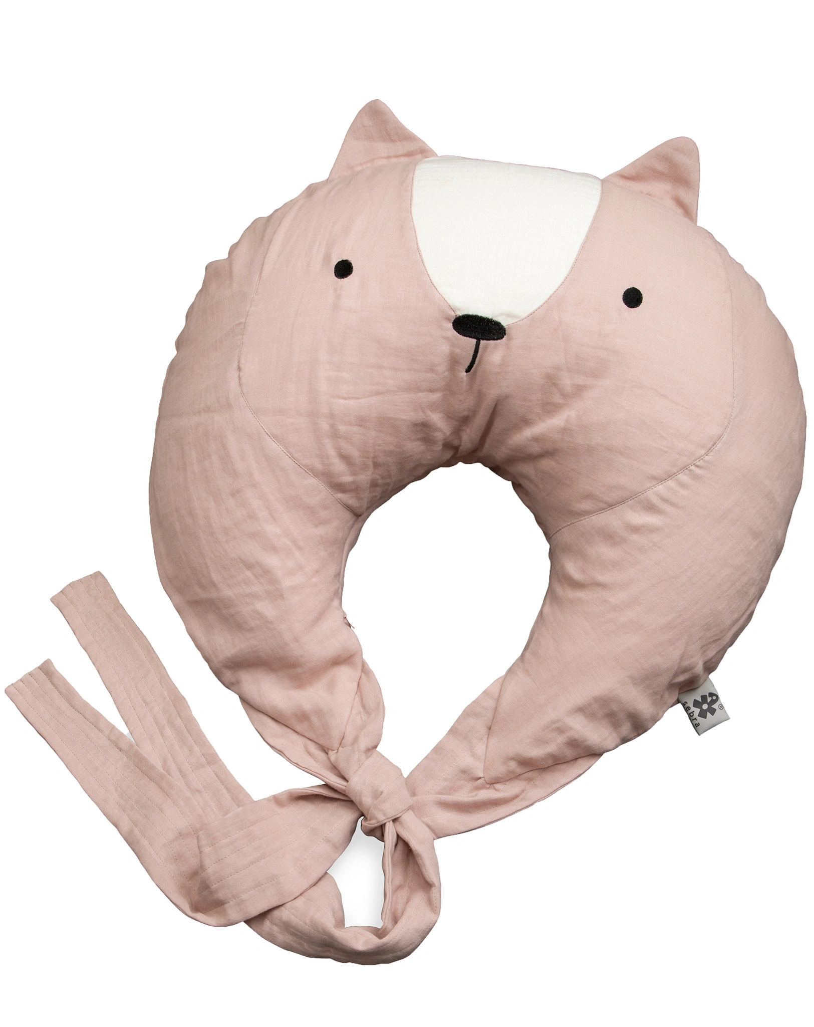 Stillkissen ZAPPY DAS EICHHÖRNCHEN (53x57x19) in rosa