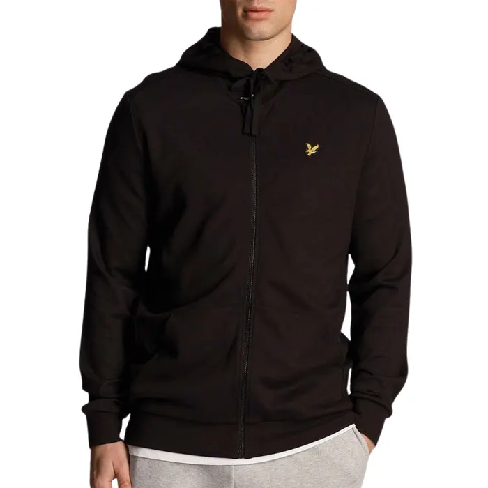 Lyle & Scott Sports Full Zip Fly Fleece Hoodie Sweatvest Heren