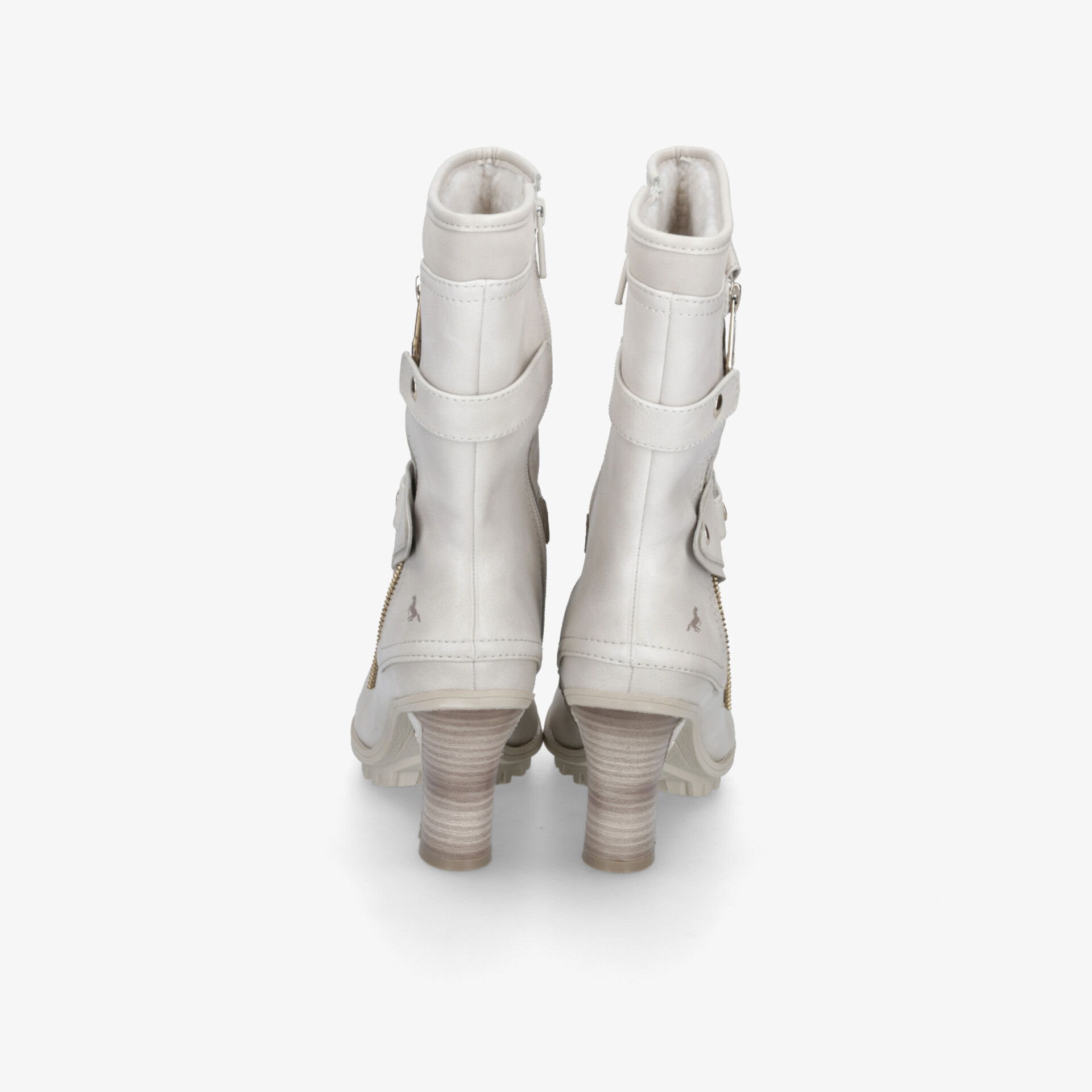 MUSTANG Damen Stiefeletten beige