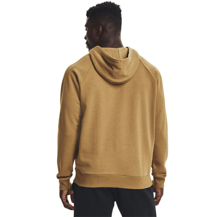 Under Armour Rival Fleece Big Logo Haettetroje Brun