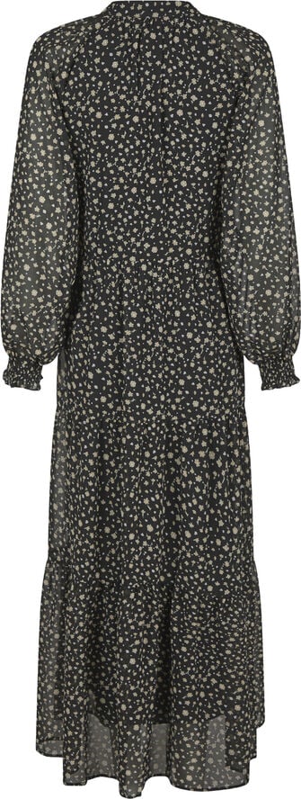 Neo Noir Hiko Secret Flower Dress Black