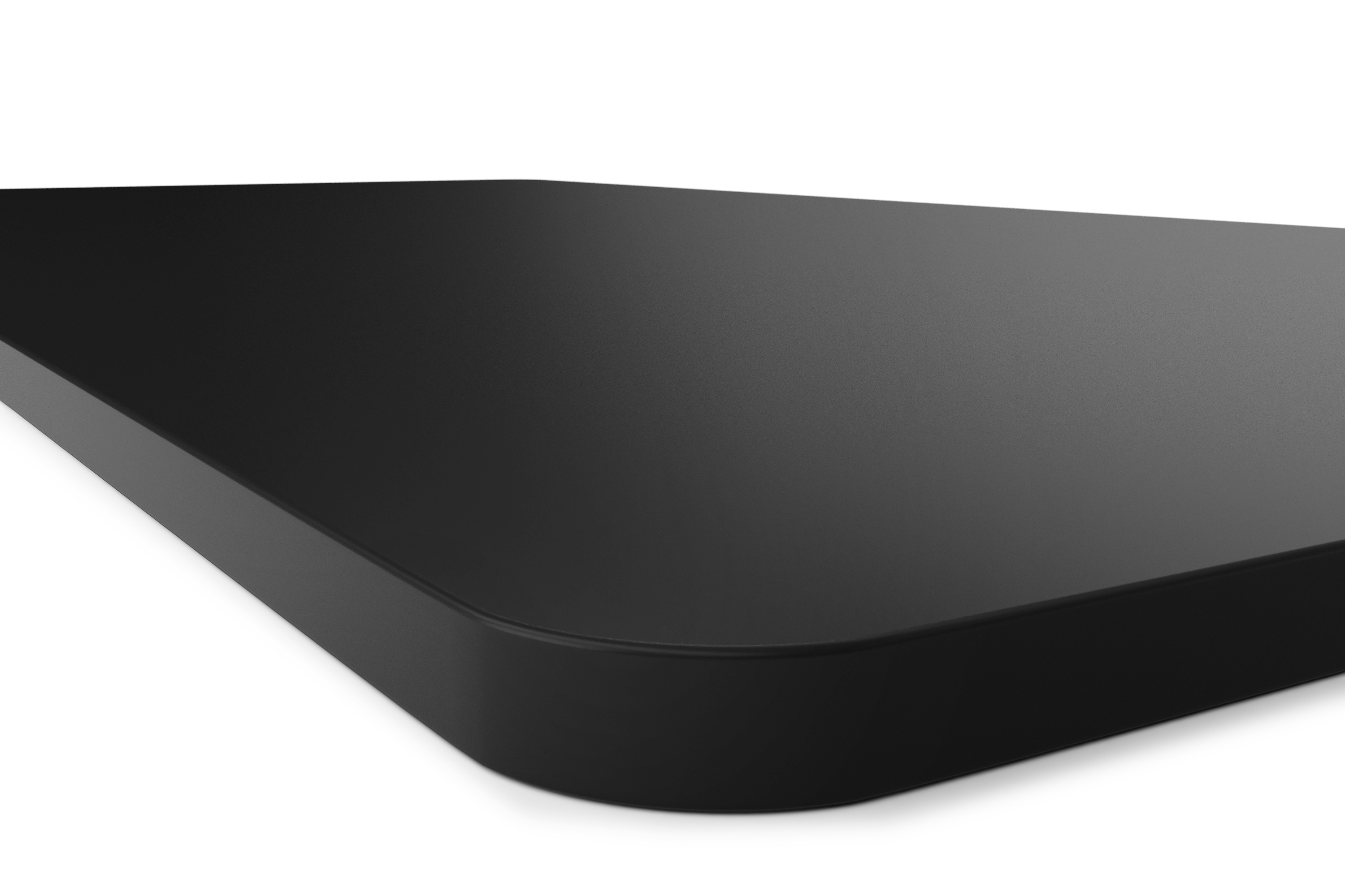 Tischplatte Stehpult schwarz 180 x 90 cm