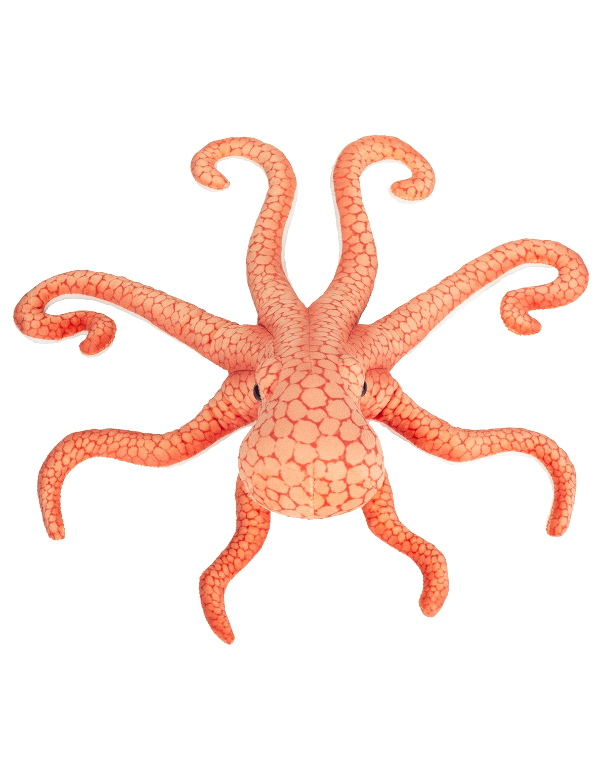 Kuscheltier OKTOPUS (36 cm) in orange