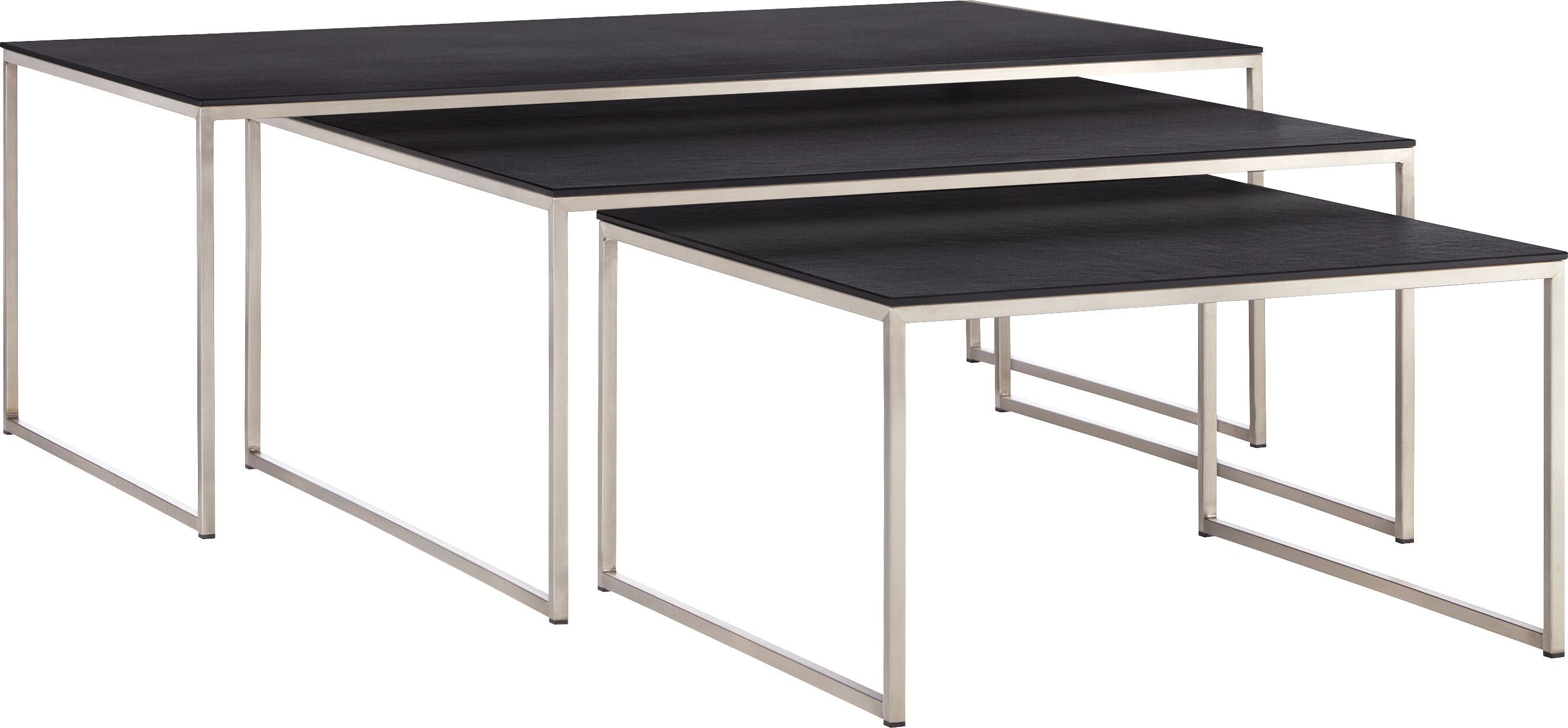 AVEA Salontisch - Sirius / Edelstahl / B: 120.0 cm x T: 70.0 cm x H: 43.8 cm